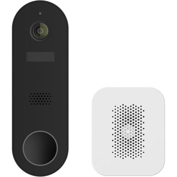 Luna Wireless Doorbell Camera with AI Detection