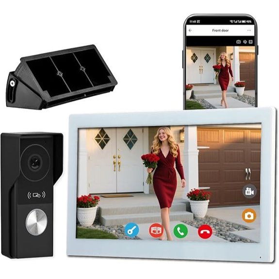 Smart Video Doorbell Intercom with 10.1 Screen