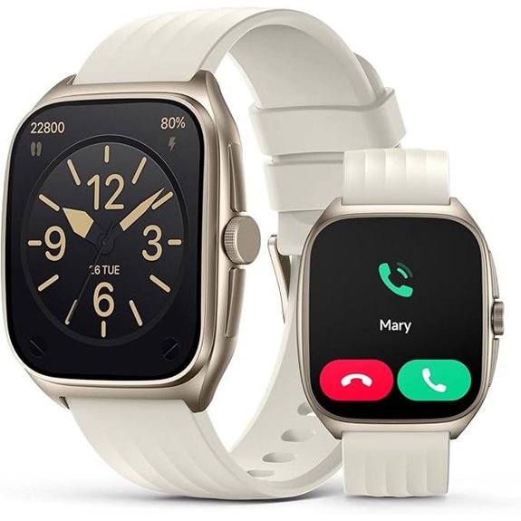 SouYie 2025 Smart Watch with SOS & Fitness Tracking