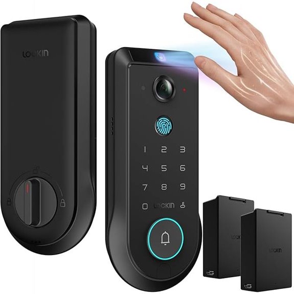 Lockin Veno Pro Smart Deadbolt with Wi-Fi & Fingerprint