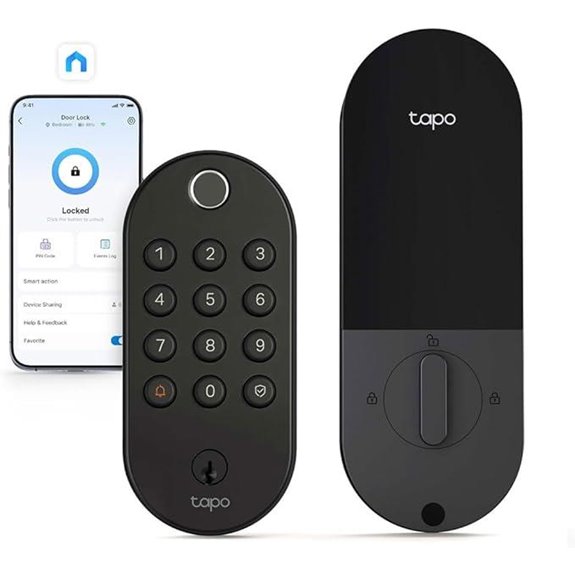Tapo Wi-Fi Deadbolt Lock with Fingerprint & App