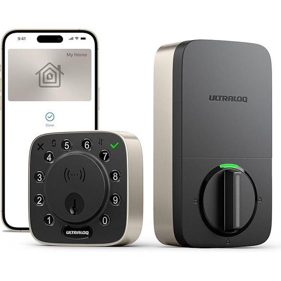 ULTRALOQ Bolt NFC Smart Lock with Wi-Fi and HomeKit
