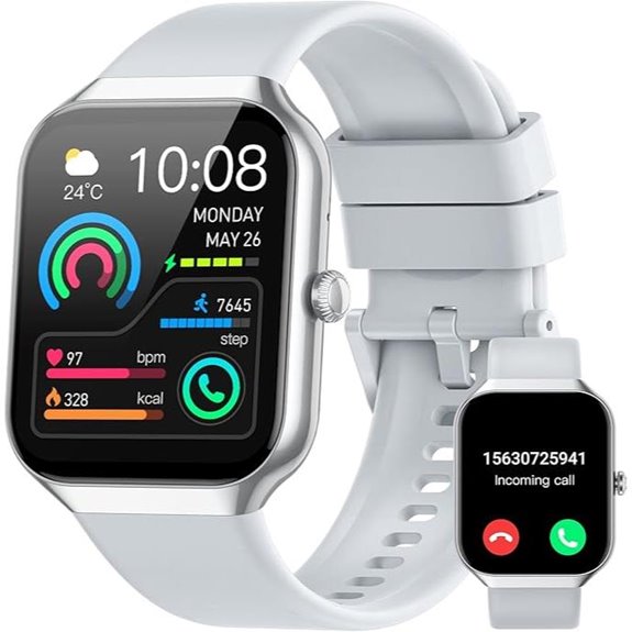 smartwatch with fitness call