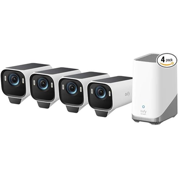 eufyCam S3 Pro 4-Cam Solar Security Kit