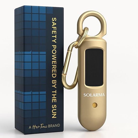 Solarma Solar-Powered Personal Alarm for Women
