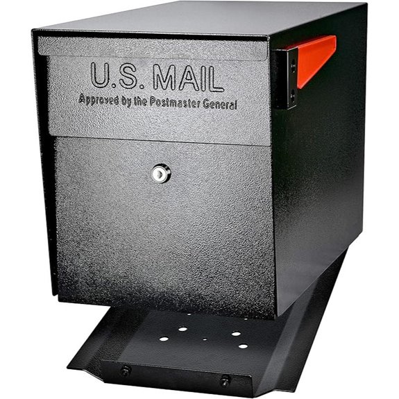 Mail Boss 7106 Curbside Steel Locking Mailbox