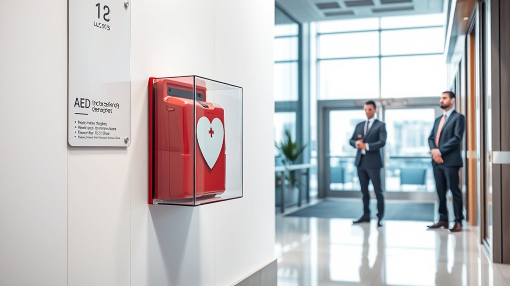 strategic aed placement and accessibility