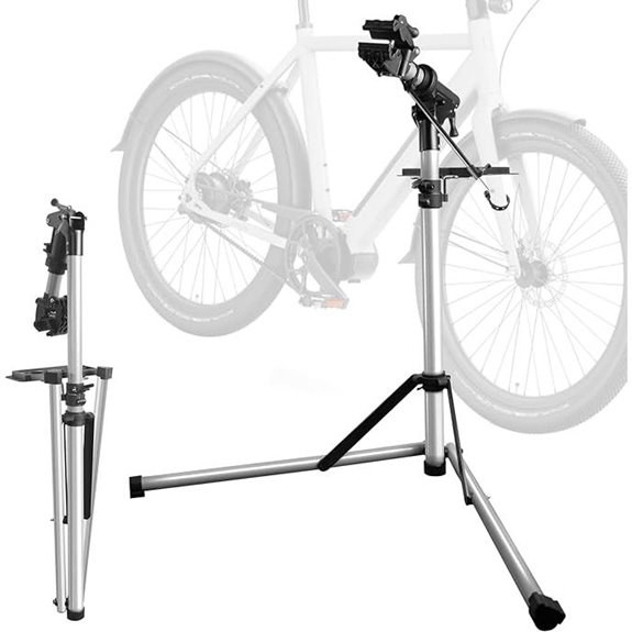 Heavy Duty Bike Repair Stand with Tool Kit