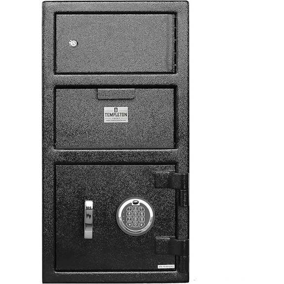 Templeton T867 Deposit Safe with Key Backup