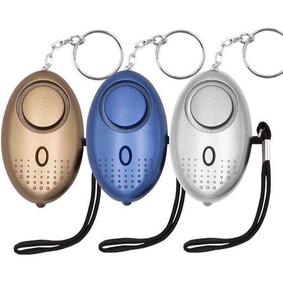 KOSIN Personal Alarm 3-Pack with LED Lights