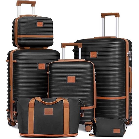 Joyway 3-Piece Spinner Luggage Set with TSA Lock