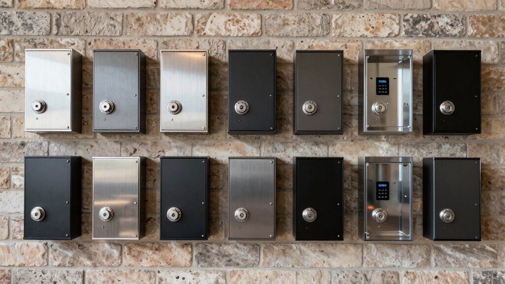 top business wall lock boxes