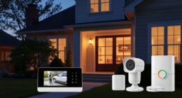 top camera integrated alarm systems