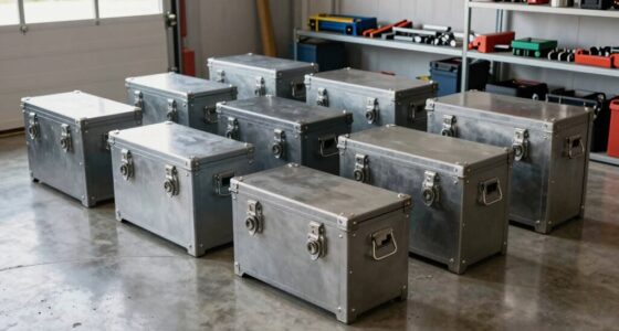 top garage steel security chests