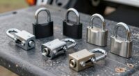 top heavy duty hitch locks