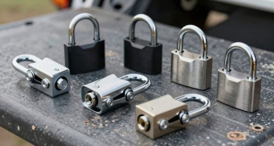 top heavy duty hitch locks