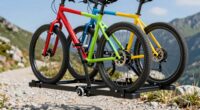 top hitch mounted bike racks