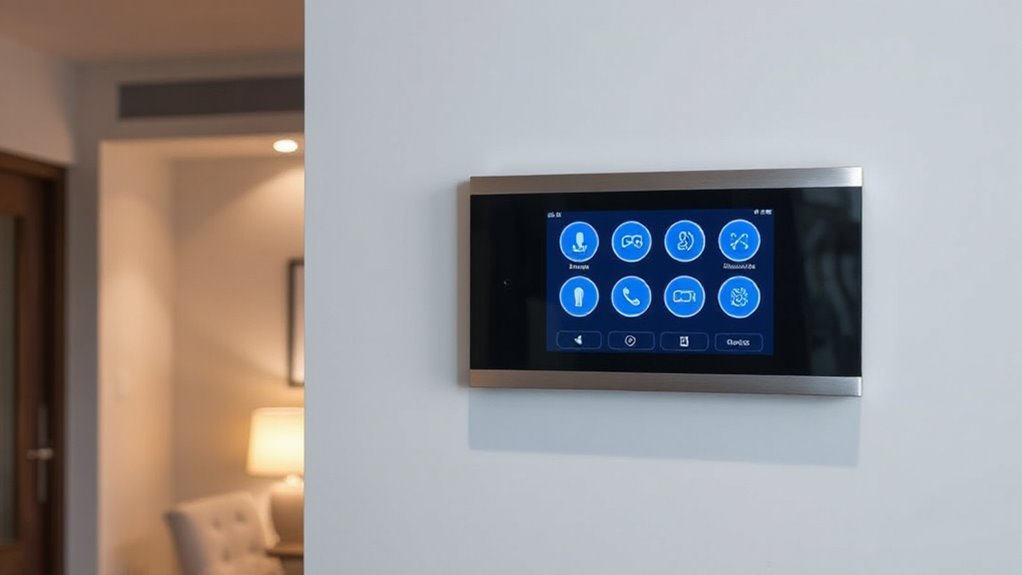 top home touchscreen alarm panels