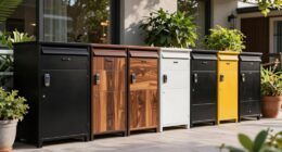 top lockable delivery storage