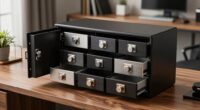 top lockable drawer safes