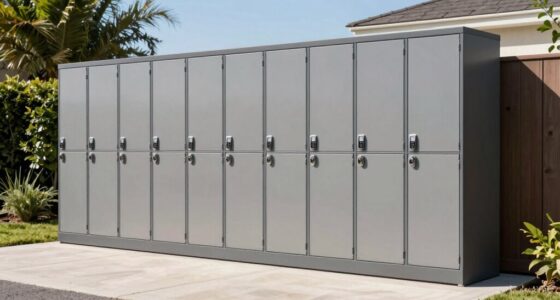 top lockable storage cabinets