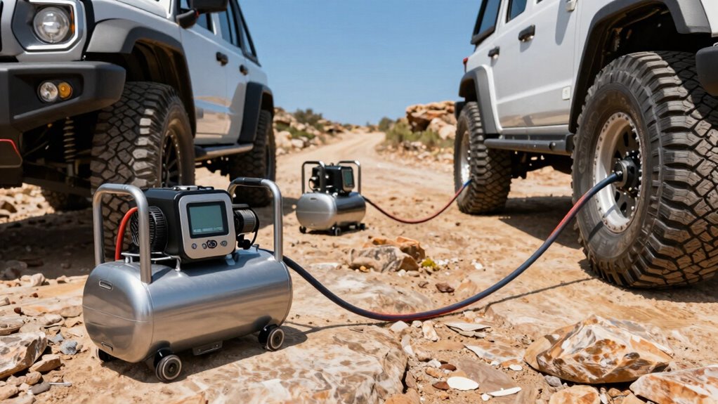 top off road tire compressors