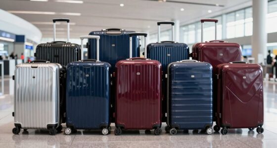 top premium international luggage