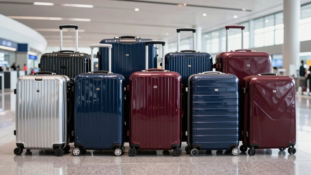 top premium international luggage