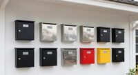 top wall mounted parcel boxes