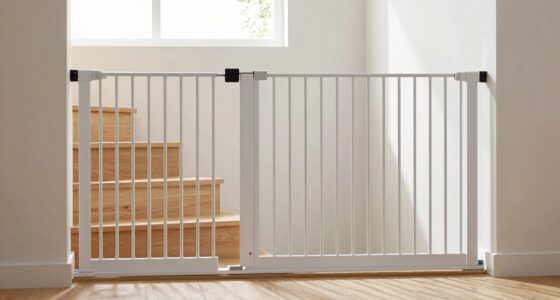 top wide stair safety gates