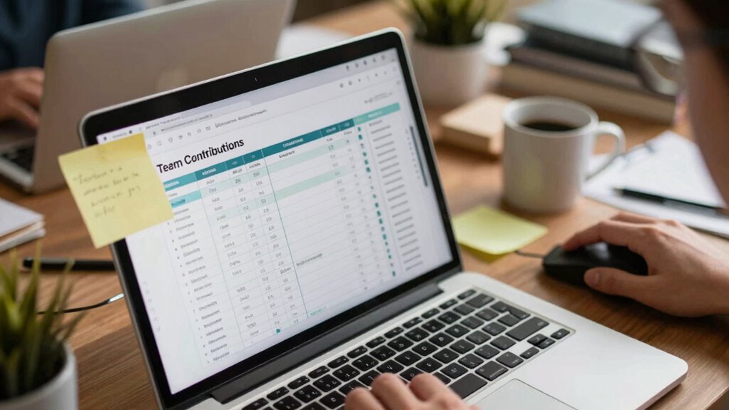 track contributions with tools