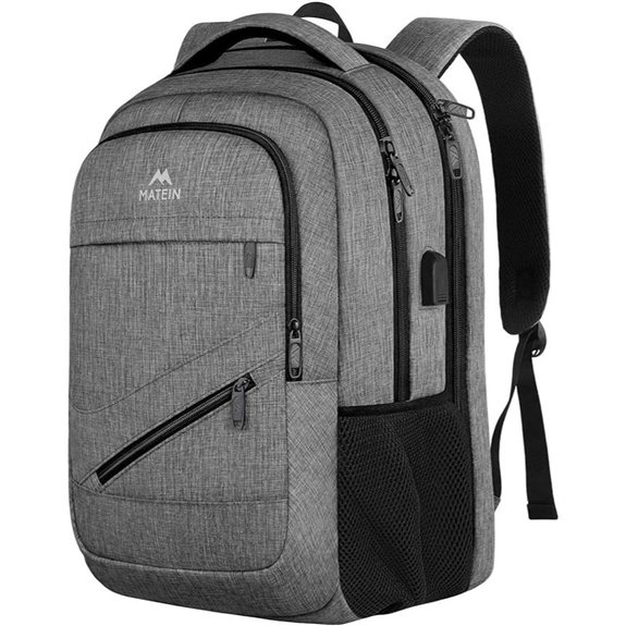 Matein 17 TSA Travel Laptop Backpack with USB Port
