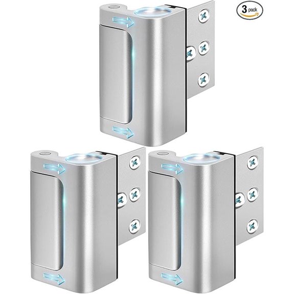 Home Security Door Lock 3 Pack for Safety