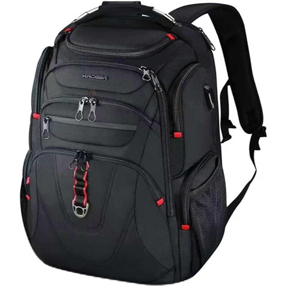 KROSER TSA-Friendly 17.3 Travel Laptop Backpack