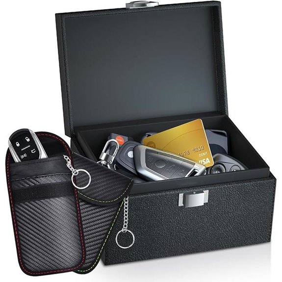 Faraday Key Fob Protector with 2 Bags (Small)