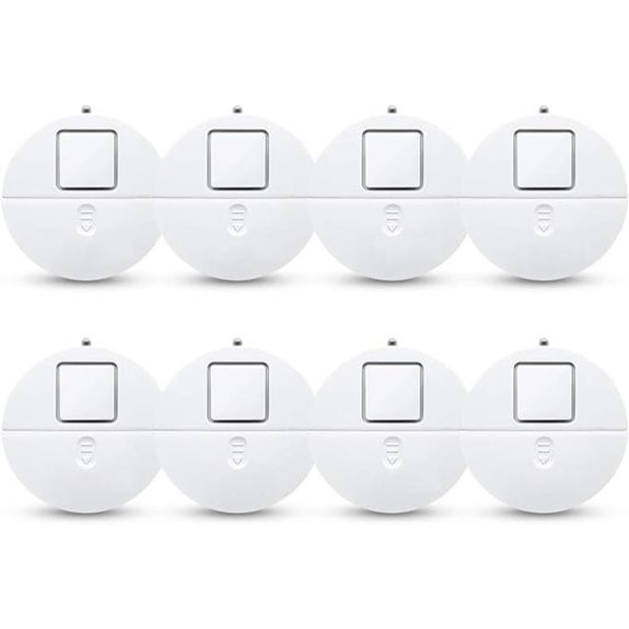 EVA LOGIK Ultra-Thin Window Alarm 8-Pack