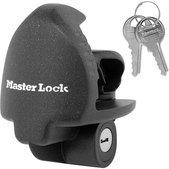 Master Lock Universal Trailer Hitch Lock