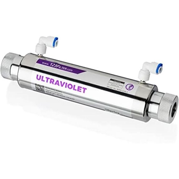 iSpring UVF11A UV Water Filter with Flow Control