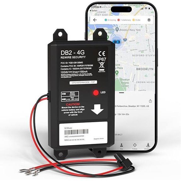 REWIRE Security DB2-4G Vehicle GPS Tracker