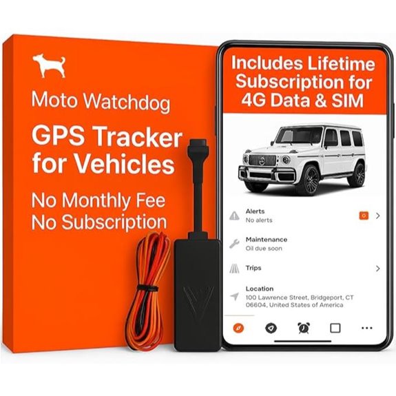 Moto Watchdog GPS Tracker for Vehicles with Real-Time Location
