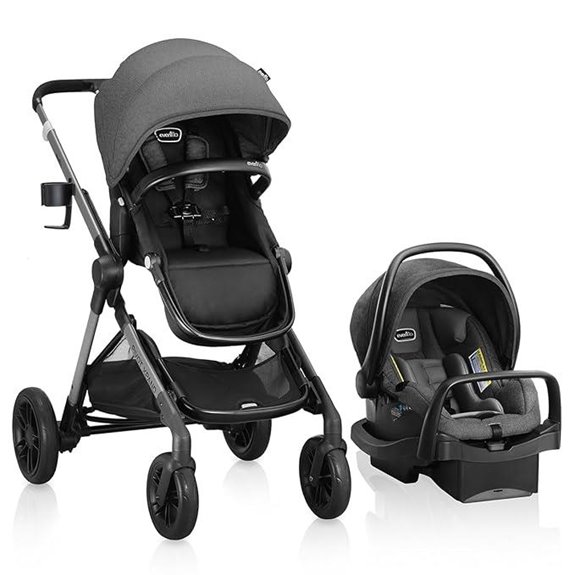 Evenflo Pivot Xpand Travel System with Infant Car Seat