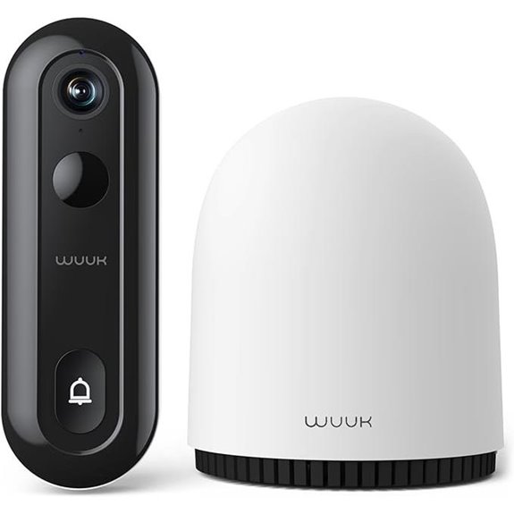 WUUK 2K Video Doorbell with Storage & Human Detection