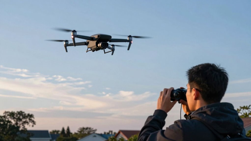 visual cues and shadow tracking