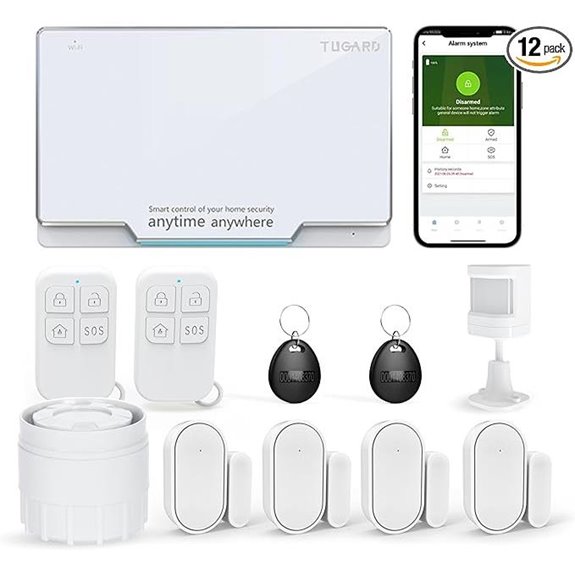 WiFi Home Security Alarm System with Voice Control