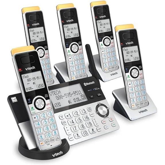 VTech 5-Handset DECT Cordless Phone with Features
