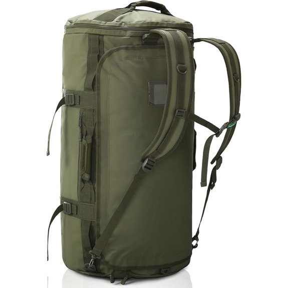 Haimont 90L Water-Resistant Duffel Backpack for Men