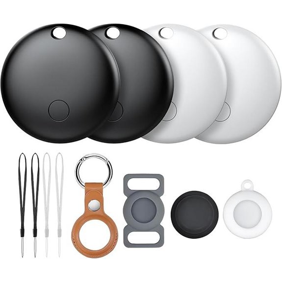 Air Tracker Tags 4 Pack Water-Resistant Item Finders