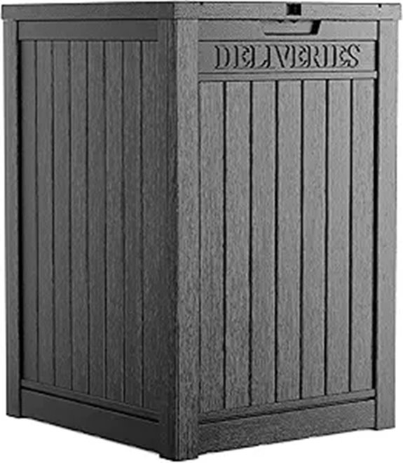 Secure 55-Gallon Waterproof Package Delivery Box