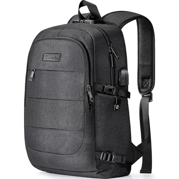 Tzowla Water-Resistant Anti-Theft Laptop Backpack