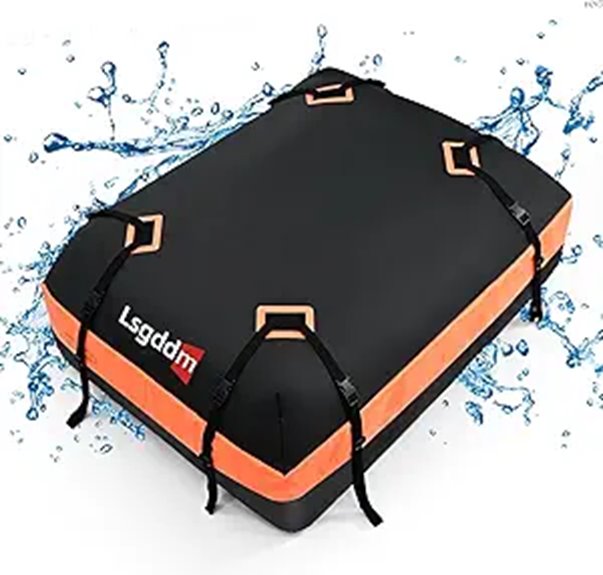 Waterproof Roof Bag for Cars with Accessories